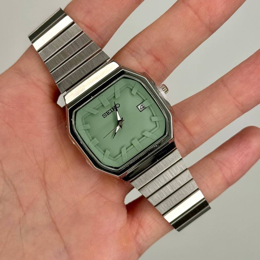 ساعت مچی مردانه بند استیل کرکره ای سیکو Seiko