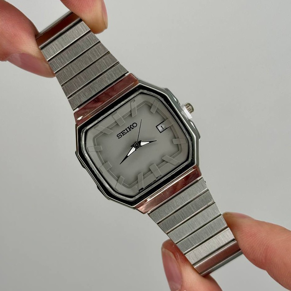 ساعت مچی مردانه بند استیل کرکره ای سیکو Seiko