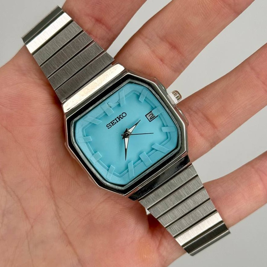 ساعت مچی مردانه بند استیل کرکره ای سیکو Seiko