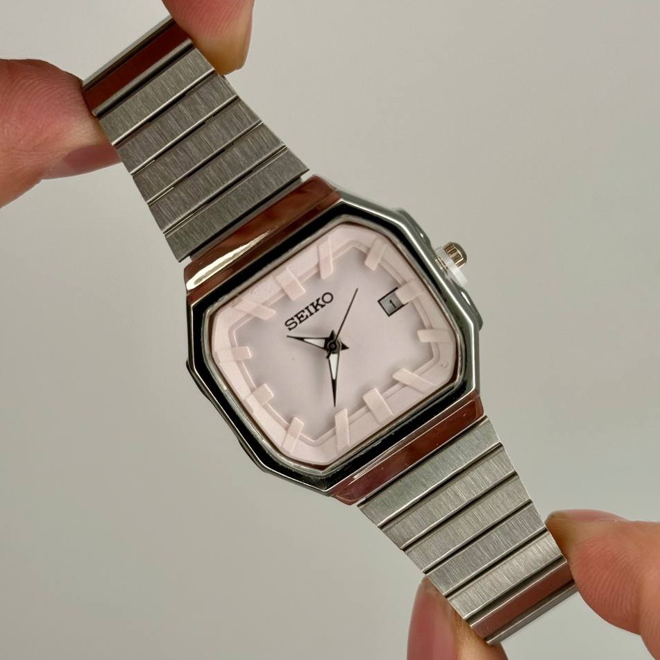 ساعت مچی مردانه بند استیل کرکره ای سیکو Seiko