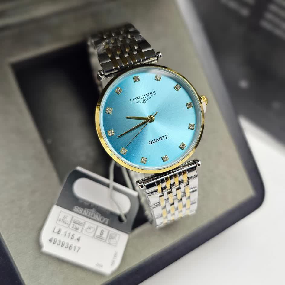 ساعت زنانه لونجین بند استیل و ضداب Longines