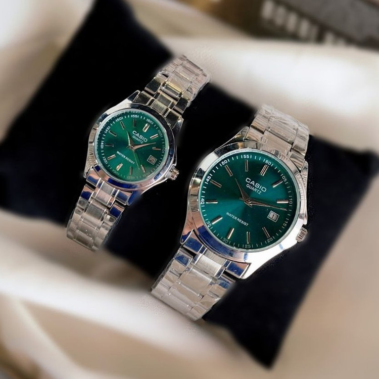 ساعت مچی ست و تک زنانه مردانه کاسیو دارای رنگبندی Casio