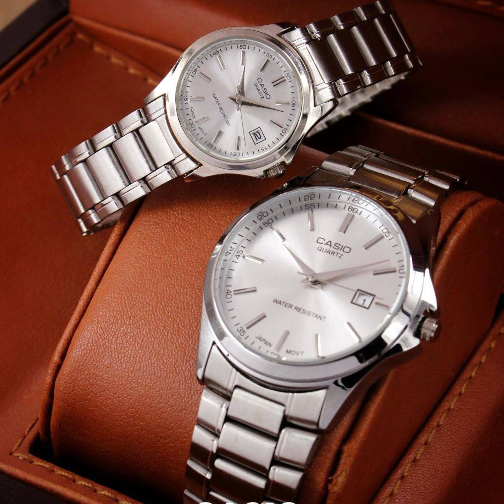 ساعت مچی ست و تک زنانه مردانه کاسیو دارای رنگبندی Casio