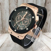 ساعت مچی مردانه هابلوت طرح کرنو موتور شرکتی دارای رنگبندی HUBLOT