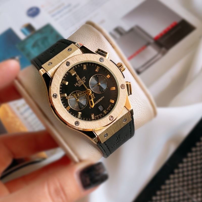 ساعت مردانه هابلوت کرنوگراف Hublot با قفل کلیپسی
