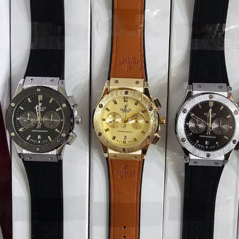 ساعت مردانه هابلوت کرنوگراف Hublot با قفل کلیپسی