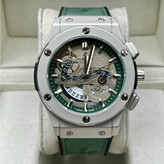 ساعت مچی مردانه هابلوت تقویم نمایان طرح کرنو موتور شرکتی HUBLOT