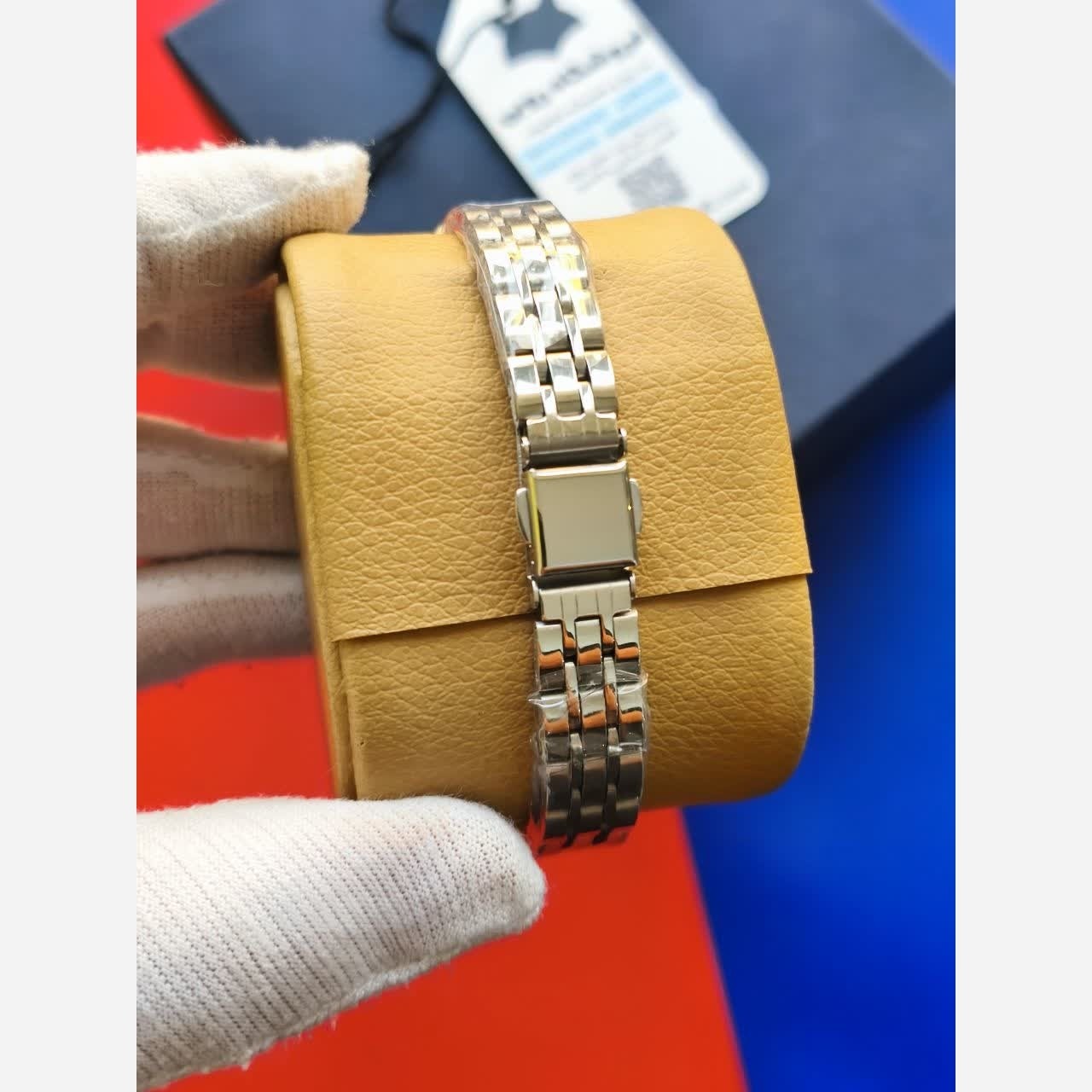 ساعت مچی کوارتز زنانه آرم رولکس ROLEX نقره ای مشکی