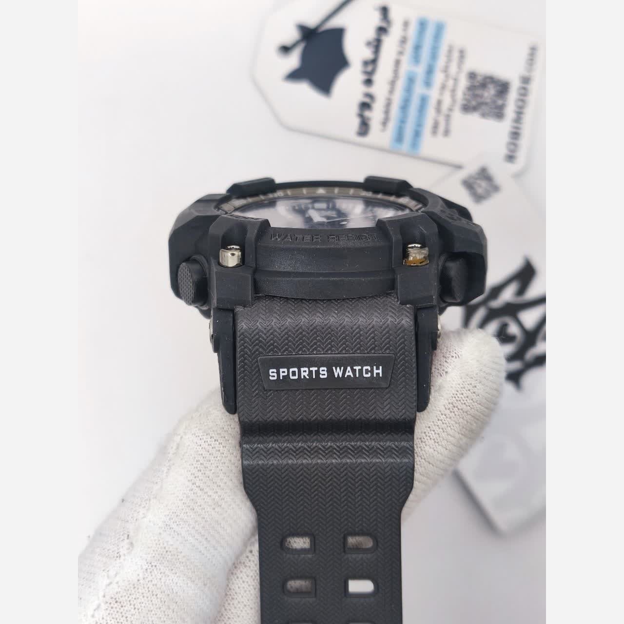 ساعت مچی مردانه عقربه ای و دیجیتال کاسیو جیشاک CASIO G-SHOOK مدل1 مشکی