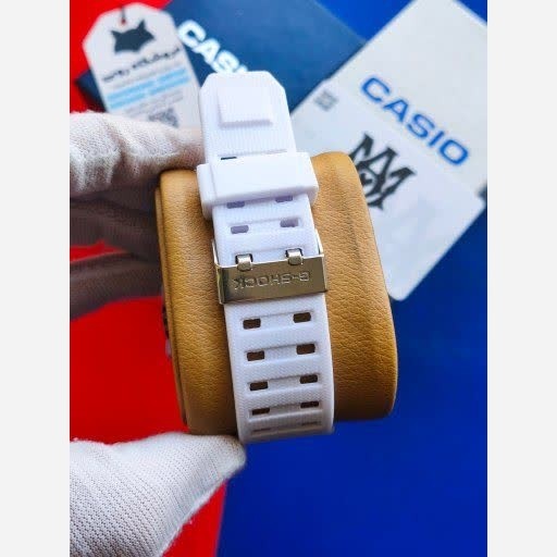 ساعت مچی مردانه عقربه ای و دیجیتال کاسیو جیشاک CASIO G-SHOOK مدل5 سفید