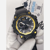 ساعت مچی مردانه عقربه ای و دیجیتال کاسیو جیشاک CASIO G-SHOOK مدل12 مشکی