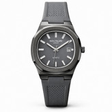 ساعت مچی عقربه ای مردانه پتک فیلیپ PATEKPHILIPPE طوسی مشکی