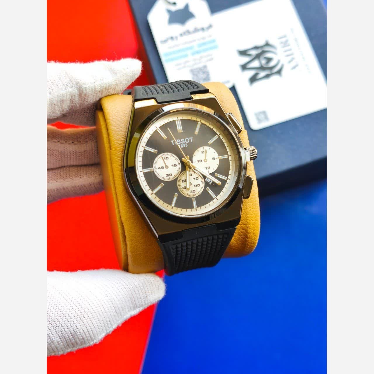 ساعت مچی عقربه ای مردانه تیسوت TISSOT مشکی