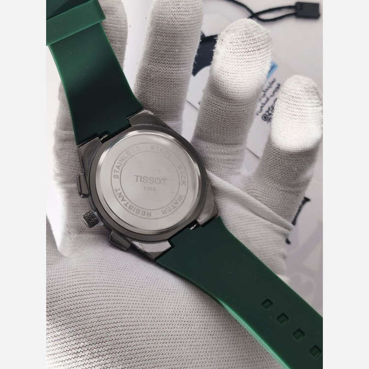 ساعت مچی عقربه ای مردانه تیسوت TISSOT سبز مشکی