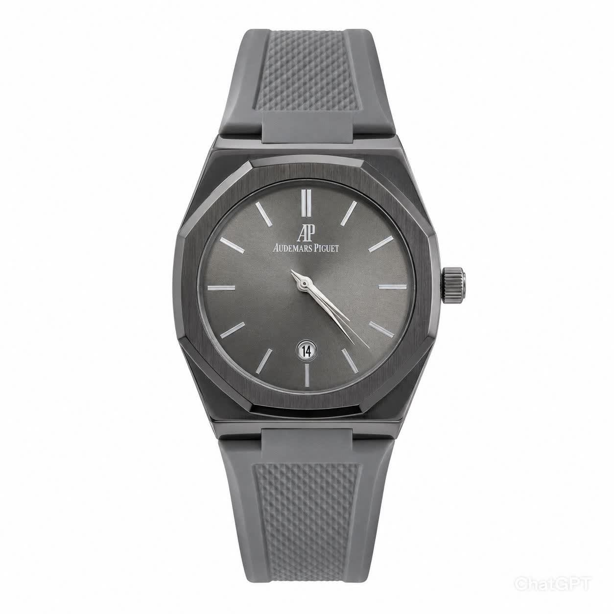 ساعت مچی مردانه طرح اودمار پیگه Audemars Piguet طوسی مشکی