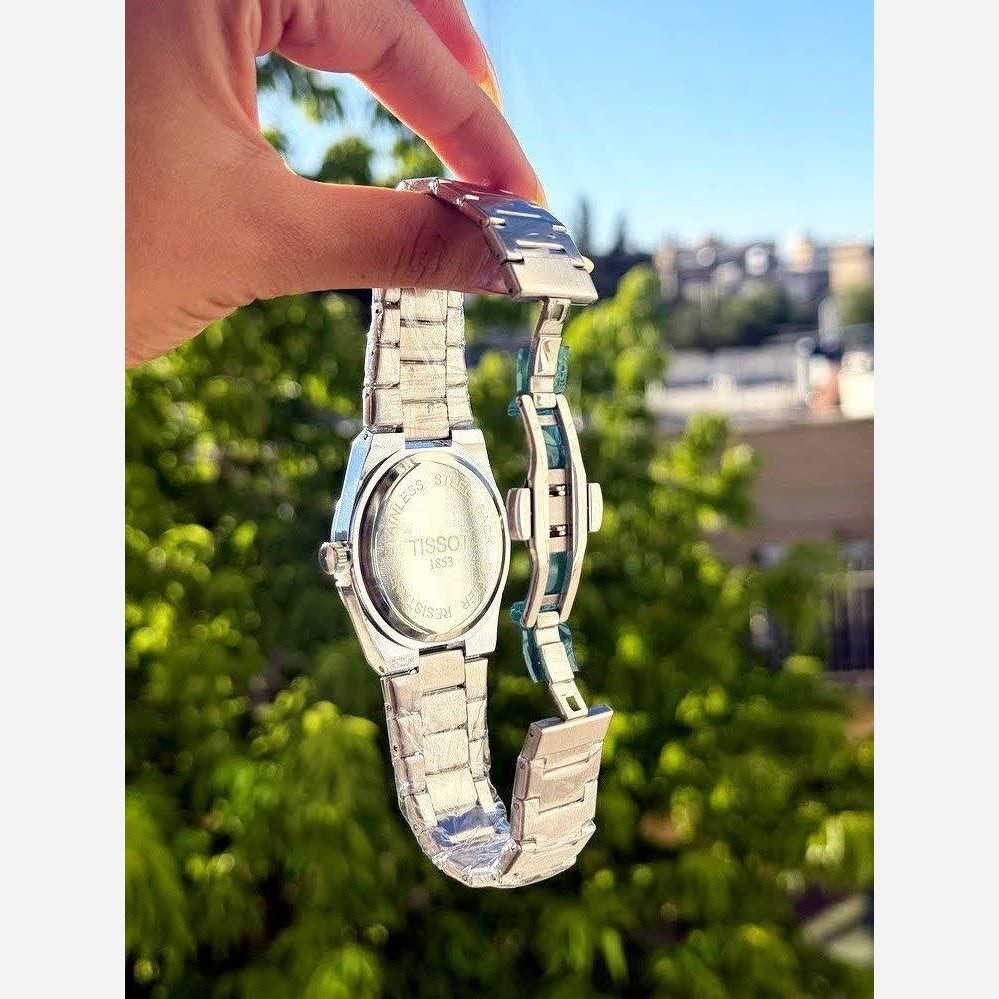 ساعت مچی عقربه ای مردانه تیسوت TISSOT صفحه سفید