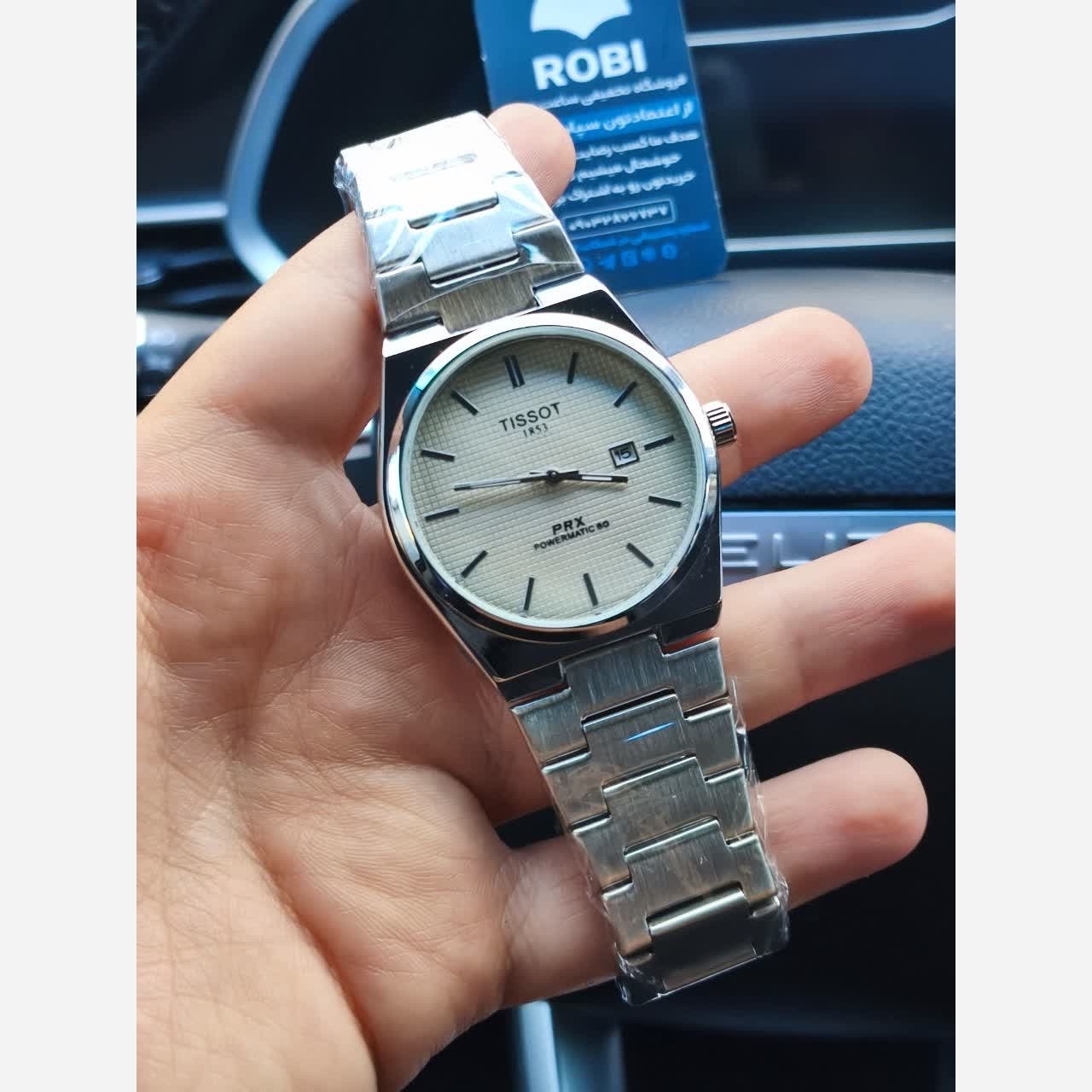 ساعت مچی عقربه ای مردانه تیسوت TISSOT صفحه سفید