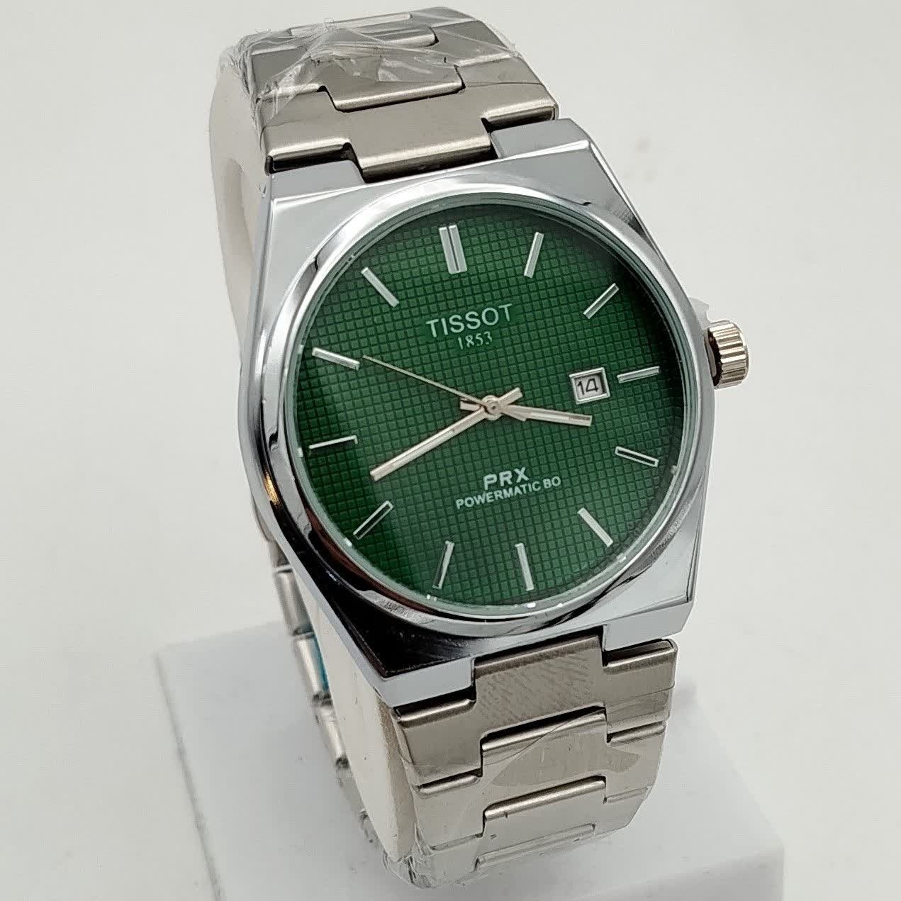 ساعت مچی عقربه ای مردانه تیسوت TISSOT صفحه سبز