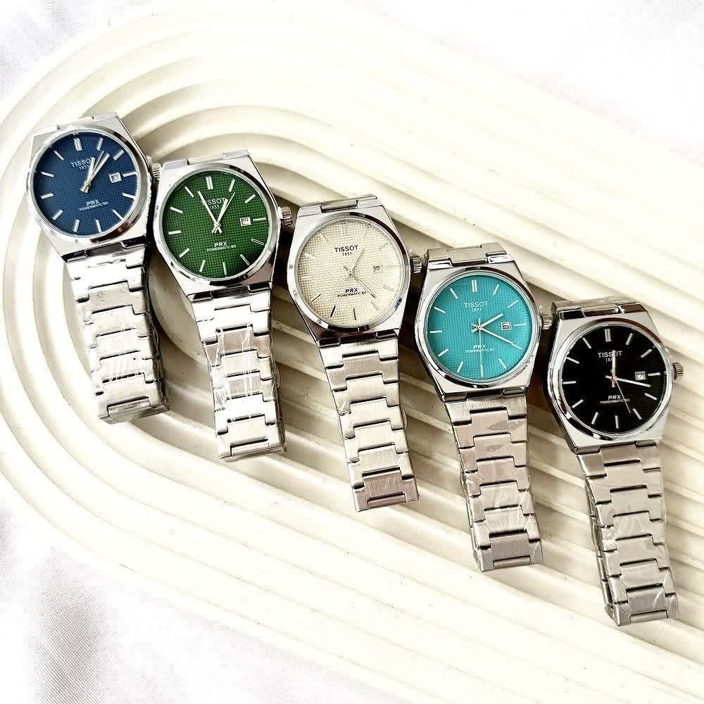 ساعت مچی عقربه ای مردانه تیسوت TISSOT صفحه سبز
