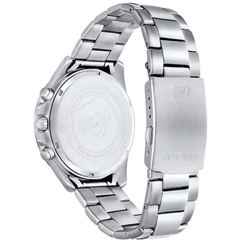 ساعت مچی مردانه کاسیو CASIO EDIFICE موتور ژاپنی صفحه سبز دور مشکی
