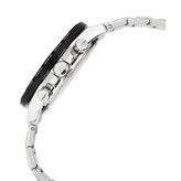 ساعت مچی مردانه کاسیو CASIO EDIFICE موتور ژاپنی صفحه سفید دور مشکی