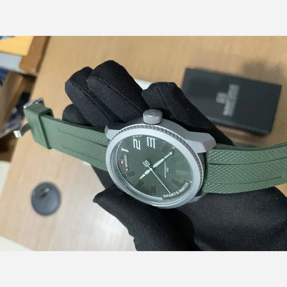ساعت مچی مردانه نیوی فورس NAVIFORCE مدل Nf9202 ژاپن - سبز