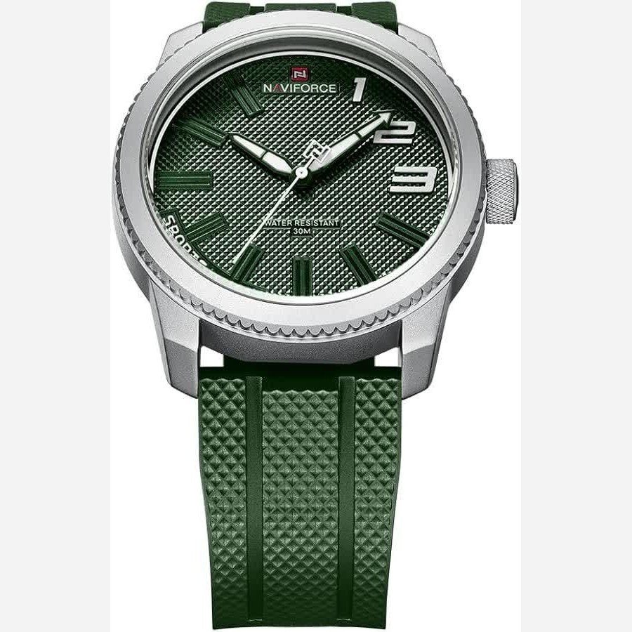 ساعت مچی مردانه نیوی فورس NAVIFORCE مدل Nf9202 ژاپن - سبز
