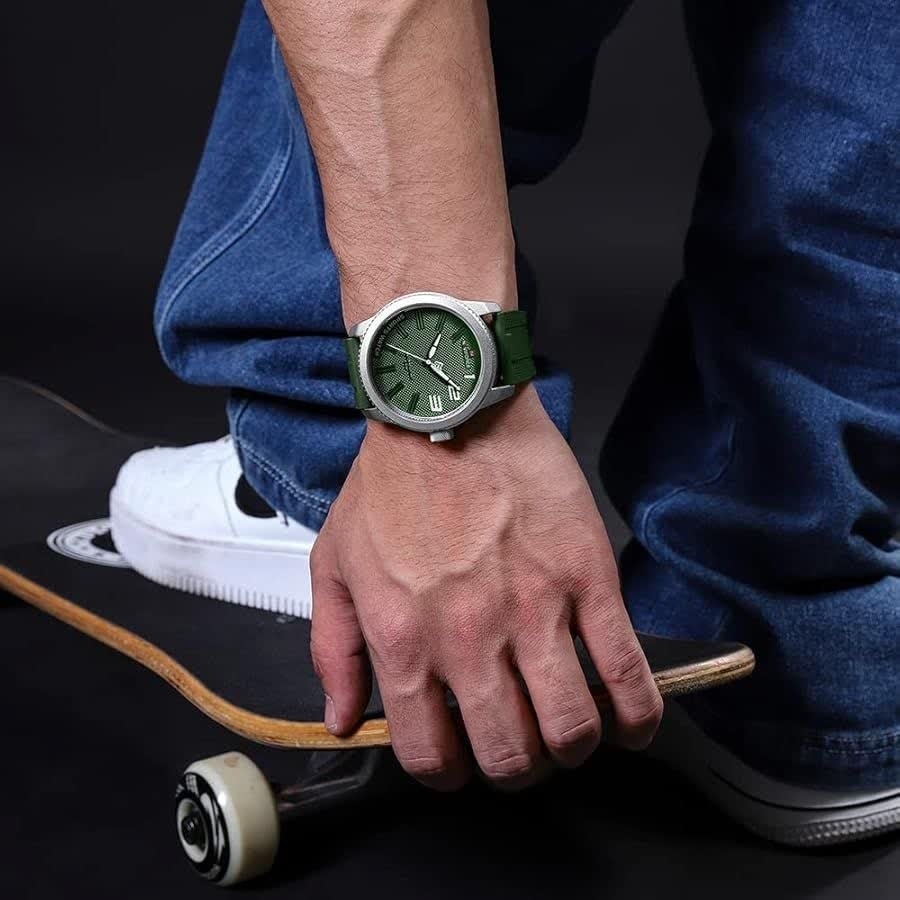 ساعت مچی مردانه نیوی فورس NAVIFORCE مدل Nf9202 ژاپن - سبز