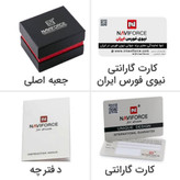 ساعت مچی عقربه ای زنانه نیوی فورس NAVIFORCE مدل Nf5055 مشکی سبز