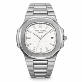 ساعت مچی عقربه ای مردانه پتک فیلیپ PATEK PHILPPE قفل مخفی صفحه سفید
