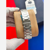 ساعت مچی عقربه ای مردانه پتک فیلیپ PATEK PHILPPE قفل مخفی صفحه سفید
