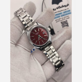 ساعت مچی زنانه کاسیو CASIO ژاپنی نقره ای سرخ + جعبه