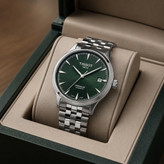 ساعت مچی کوارتز مردانه تیسوت TISSOT ارجینال قفل مخفی صفحه سبز