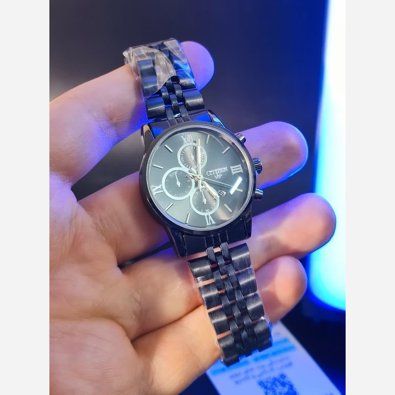 ساعت مچی زنانه سیتیزن CITIZEN VIP فول مشکی