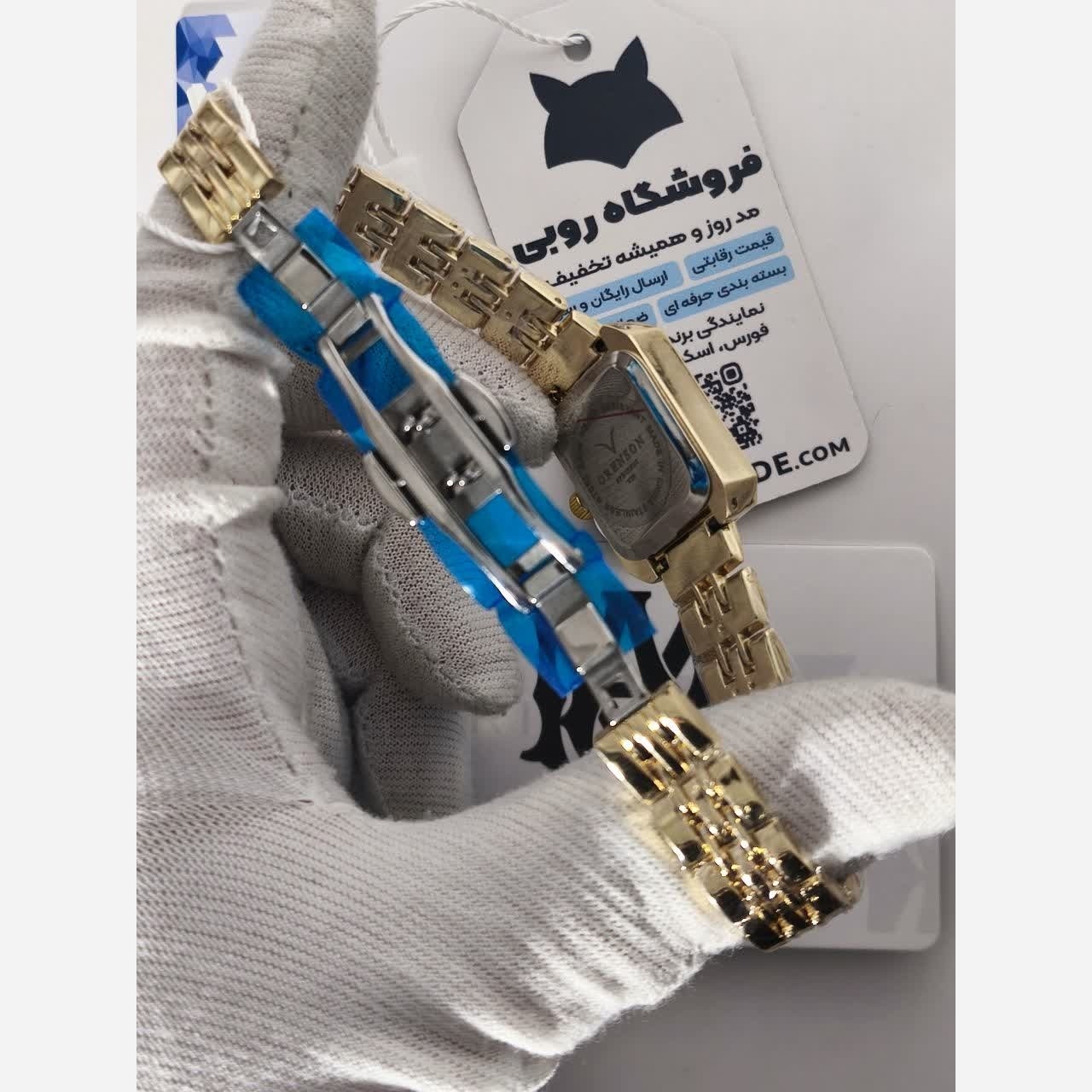 ساعت مچی دخترانه دستبندی اورنسون ORENSON قفل مخفی مدل 3