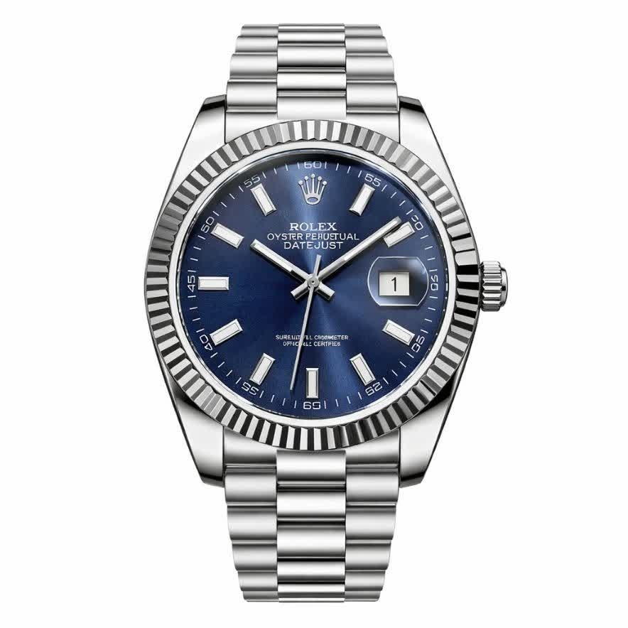 ساعت رولکس دیت جاست مردانه ROLEX Date just تایوان صفحه طوسی فوق العاده