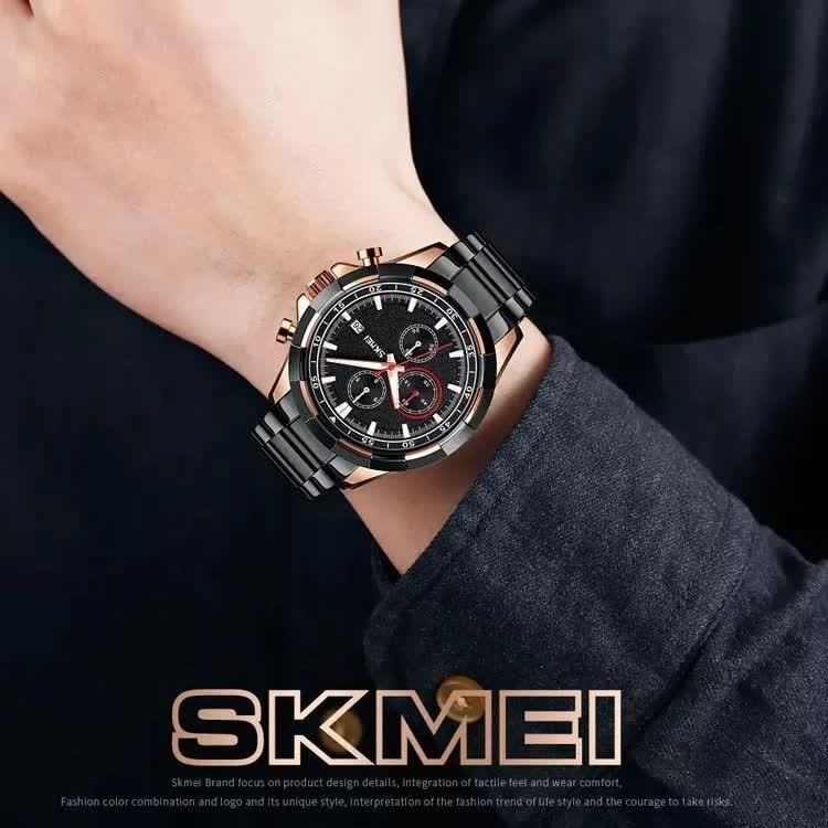 ساعت مچی مردانه کرنوگراف اسکمی SKMEI مدل RB9192 سه موتوره اصلی