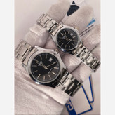 ست ساعت مچی زنانه و مردانه کاسیو CASIO موتور ژاپنی صفحه مشکی