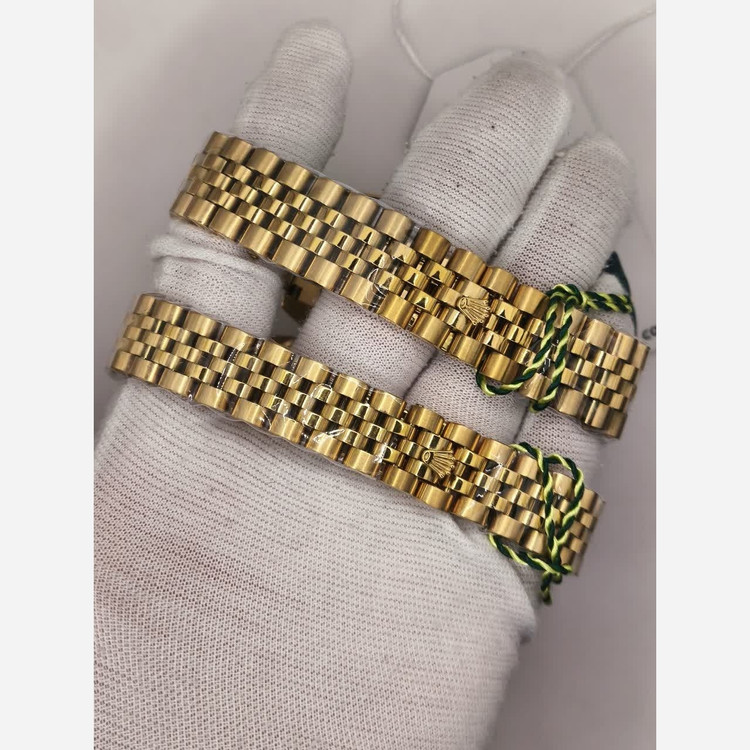 ست ساعت مچی زنانه و مردانه رولکس ROLEX موتور ژاپن بالاترین کیفیت طلایی