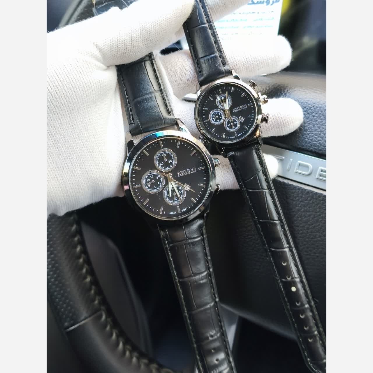 ست ساعت مچی زنانه و مردانه سیکو SEIKO موتور ژاپن 4