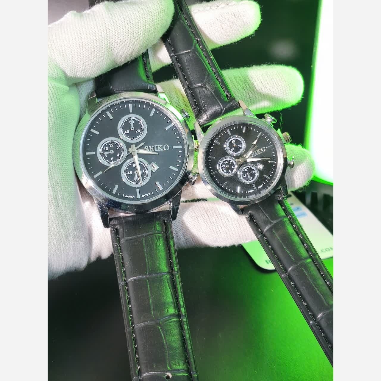 ست ساعت مچی زنانه و مردانه سیکو SEIKO موتور ژاپن 4
