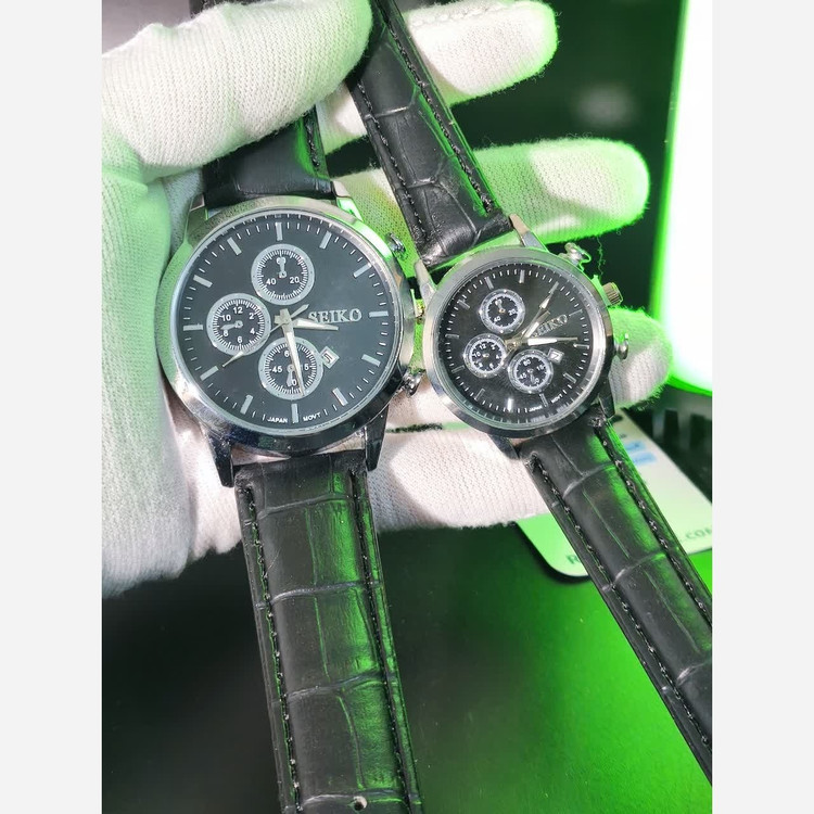 ست ساعت مچی زنانه و مردانه سیکو SEIKO موتور ژاپن 4