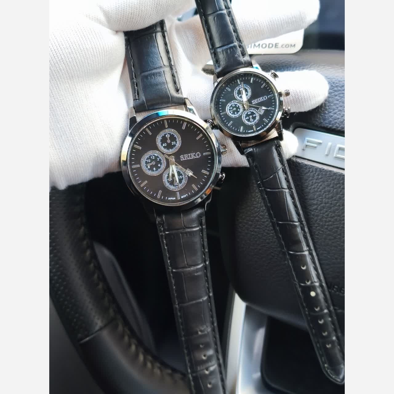 ست ساعت مچی زنانه و مردانه سیکو SEIKO موتور ژاپن 4