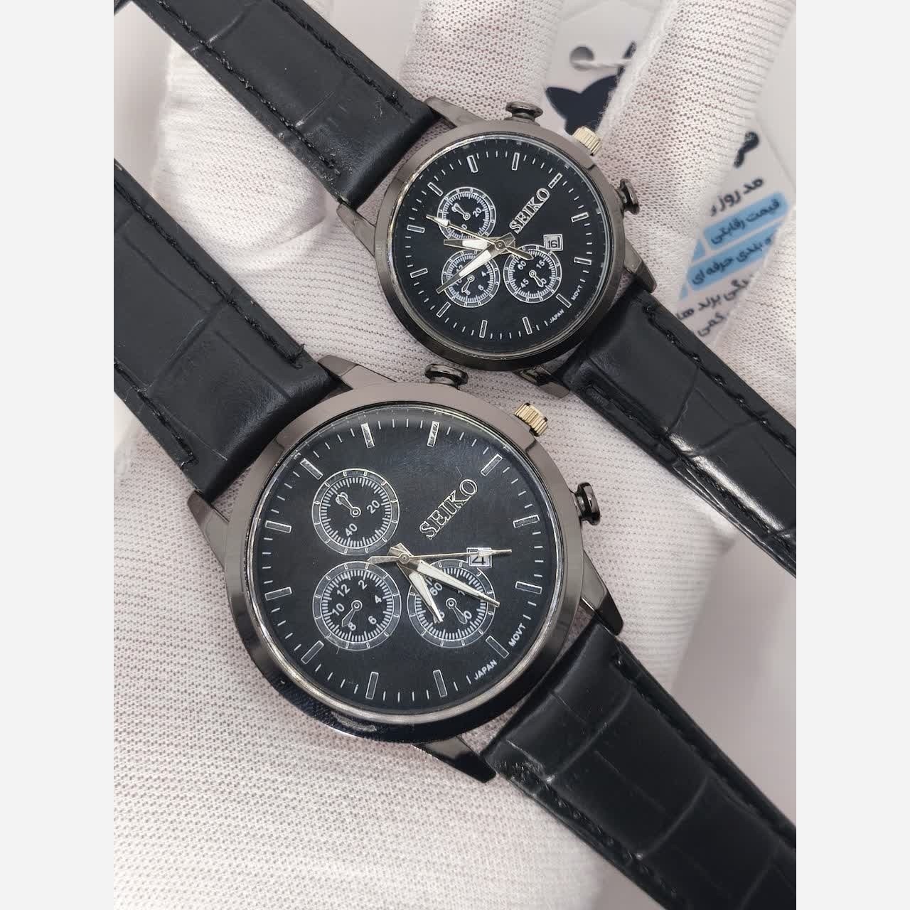 ست ساعت مچی زنانه و مردانه سیکو SEIKO موتور ژاپن 4