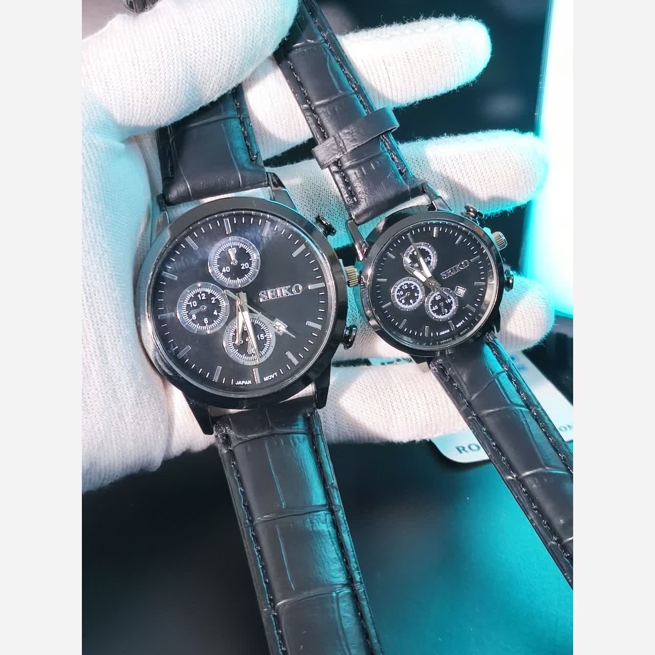 ست ساعت مچی زنانه و مردانه سیکو SEIKO موتور ژاپن 4