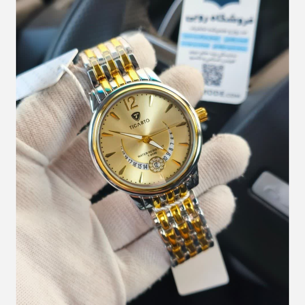 ساعت مچی مردانه تیکارتو طرح کرنو TICARTO ارجینال کد8