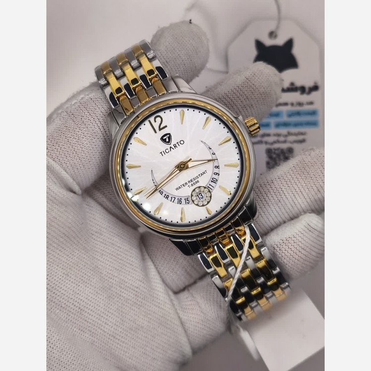 ساعت مچی مردانه تیکارتو طرح کرنو TICARTO ارجینال کد7
