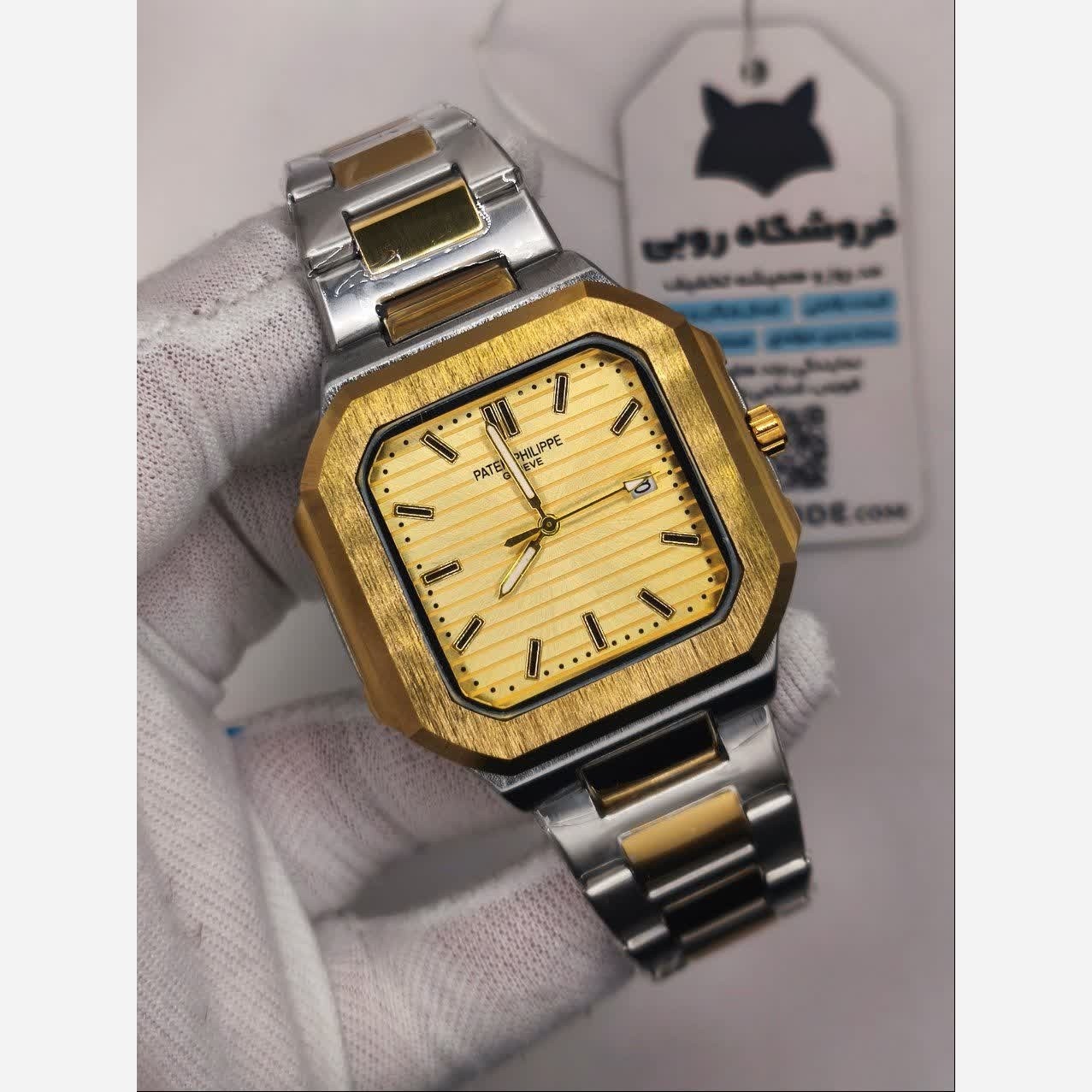 ساعت مچی مردانه پتک فیلیپ Patek Philippe ارجینال قفل مخفی