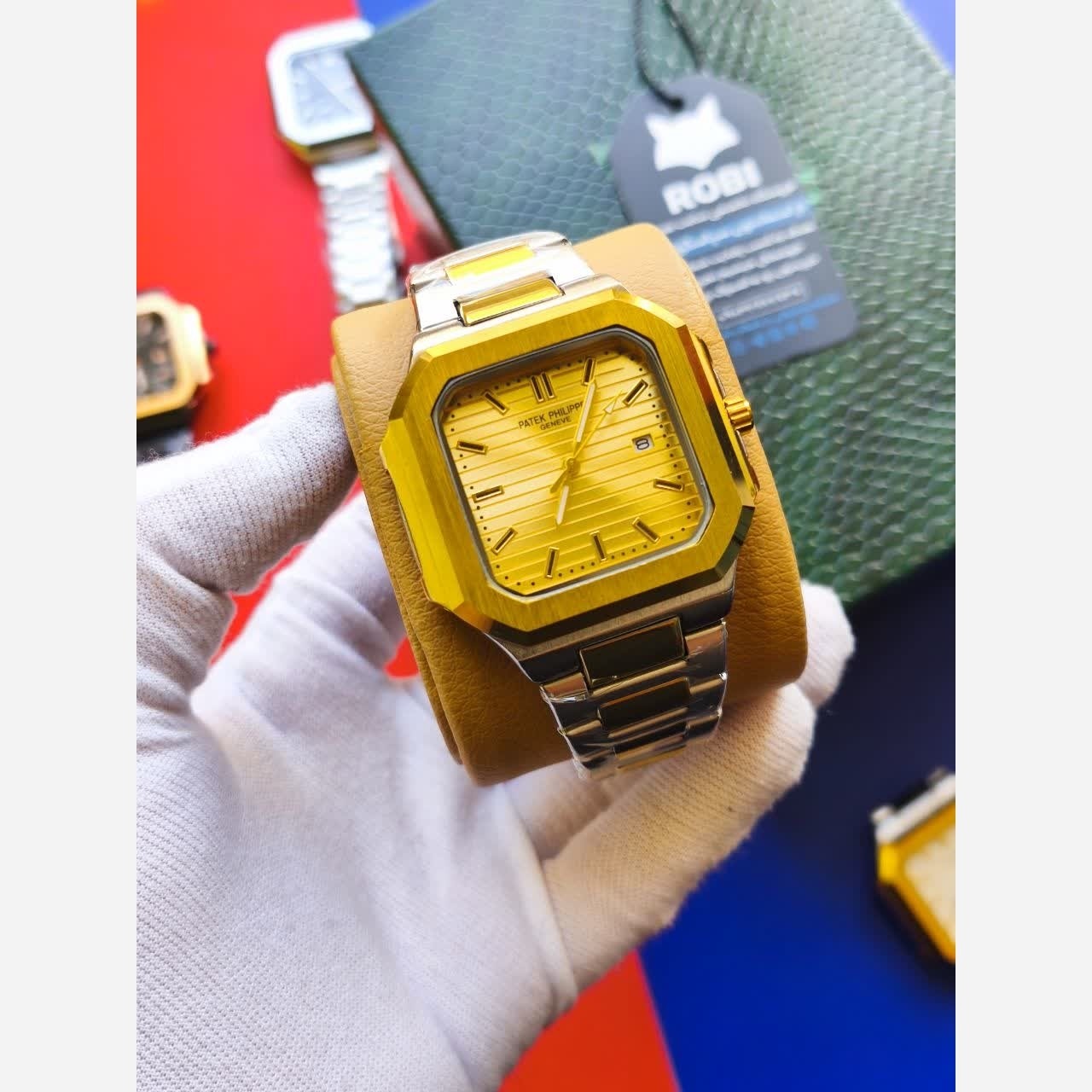 ساعت مچی مردانه پتک فیلیپ Patek Philippe ارجینال قفل مخفی
