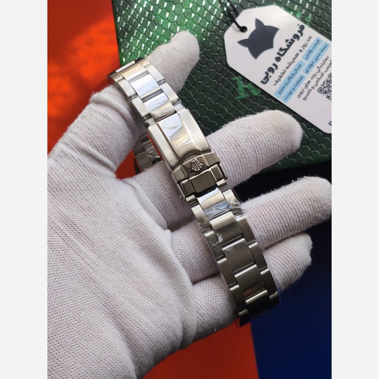 ساعت مچی مردانه رولکس یاخ مستر میوتا ROLEX تاچمتردار نقره ای